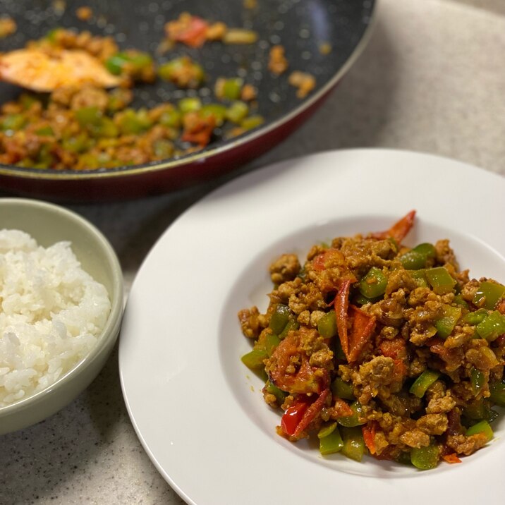 すぐできちゃう❣️ドライカレー「夏はカレーだよね」